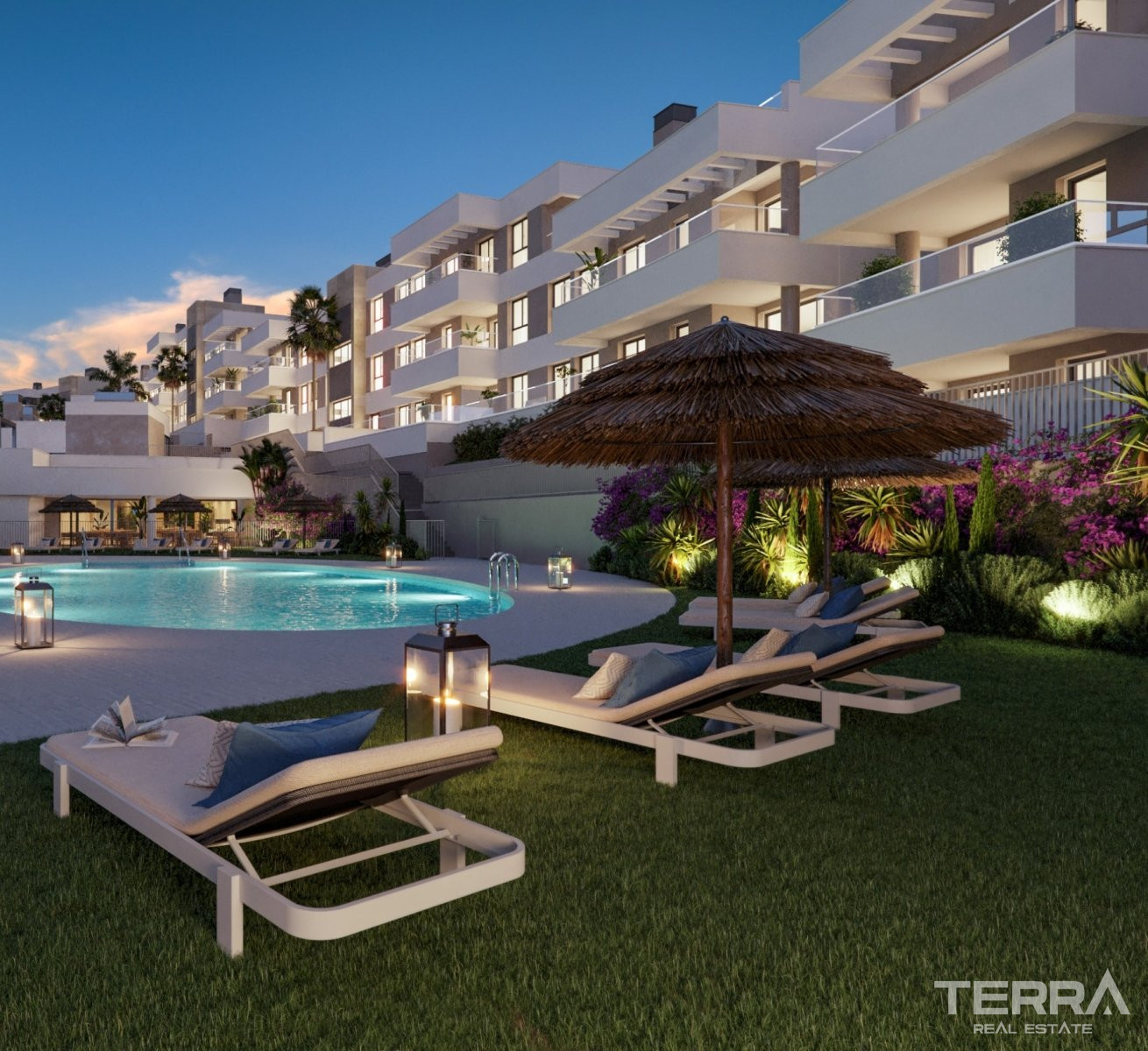 Leiligheter med havutsikt til salgs i Estepona, Costa del Sol, Spania - 113816