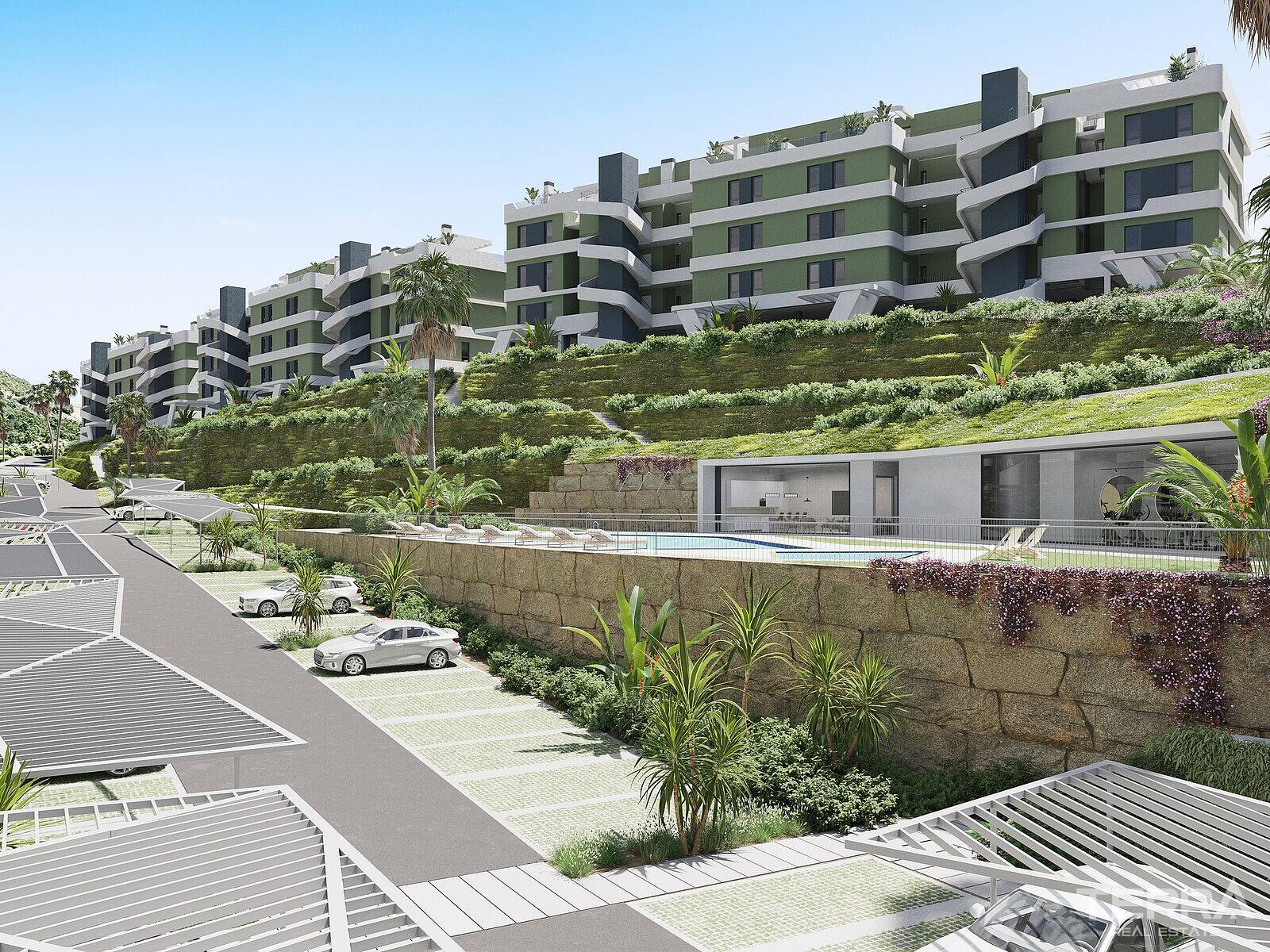 Appartements avec vue mer à vendre à Mijas, Costa del Sol, Espagne - 113847