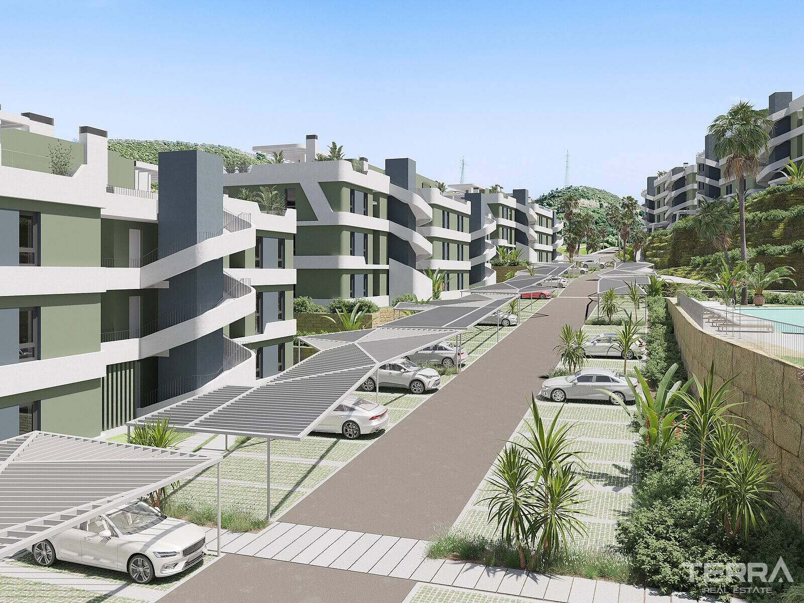 Appartements avec vue mer à vendre à Mijas, Costa del Sol, Espagne - 113848