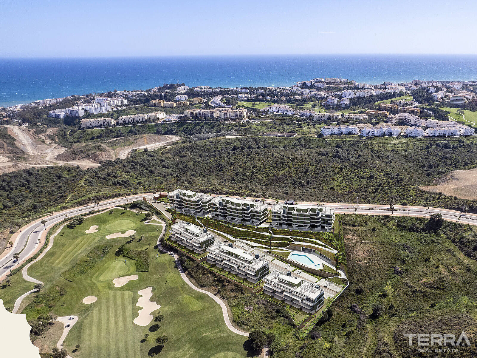 Appartements avec vue mer à vendre à Mijas, Costa del Sol, Espagne - 113855