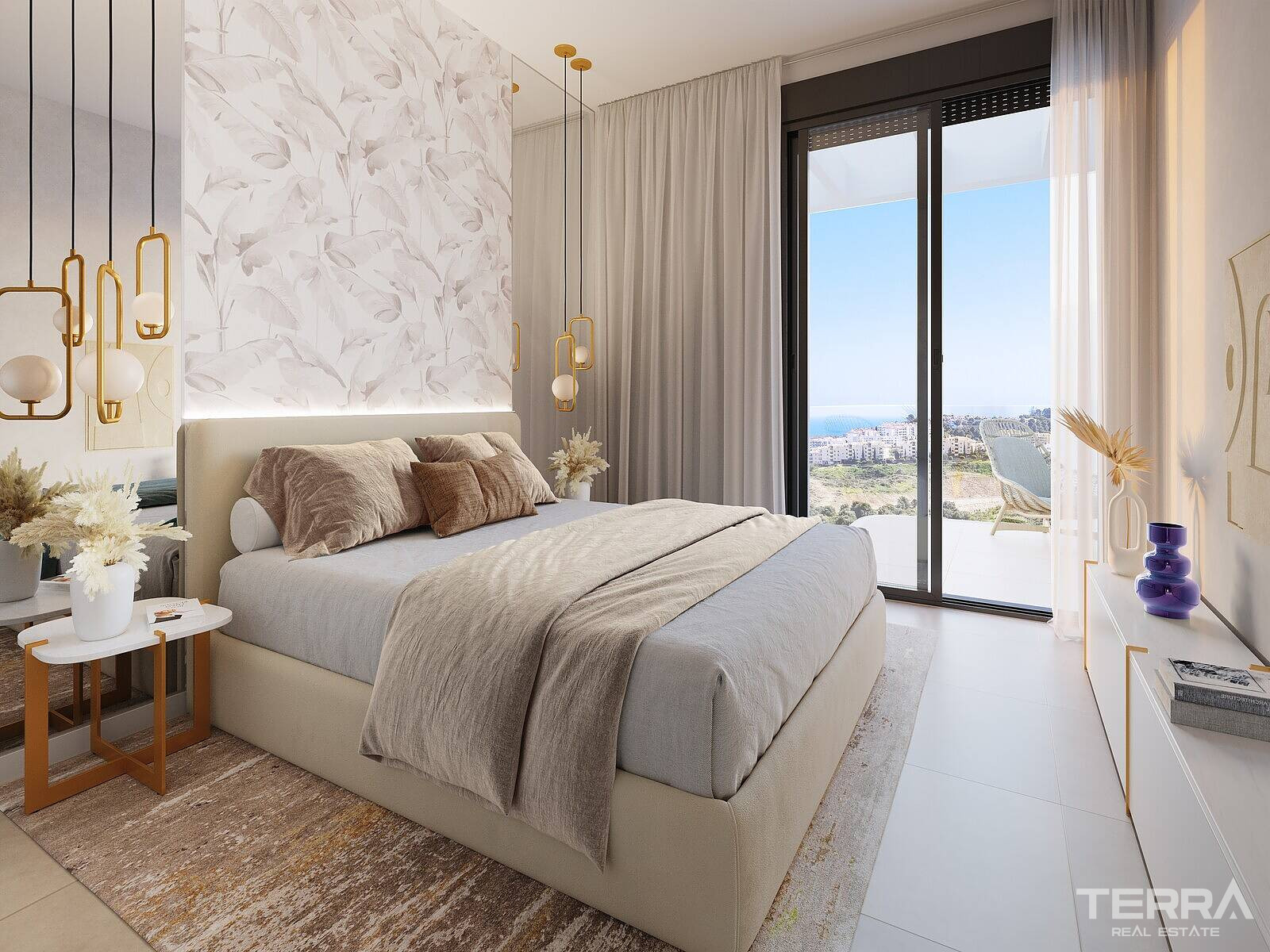 Appartements avec vue mer à vendre à Mijas, Costa del Sol, Espagne - 113858