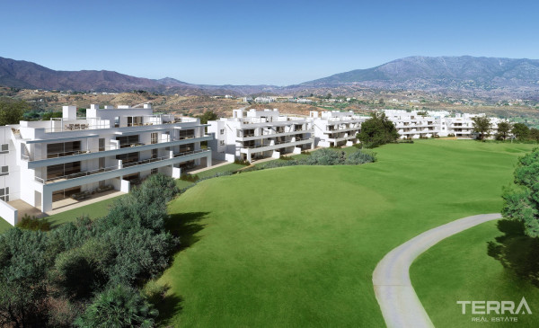 Lejligheder med havudsigt til salg i Mijas, Coste del Sol, Spanien
