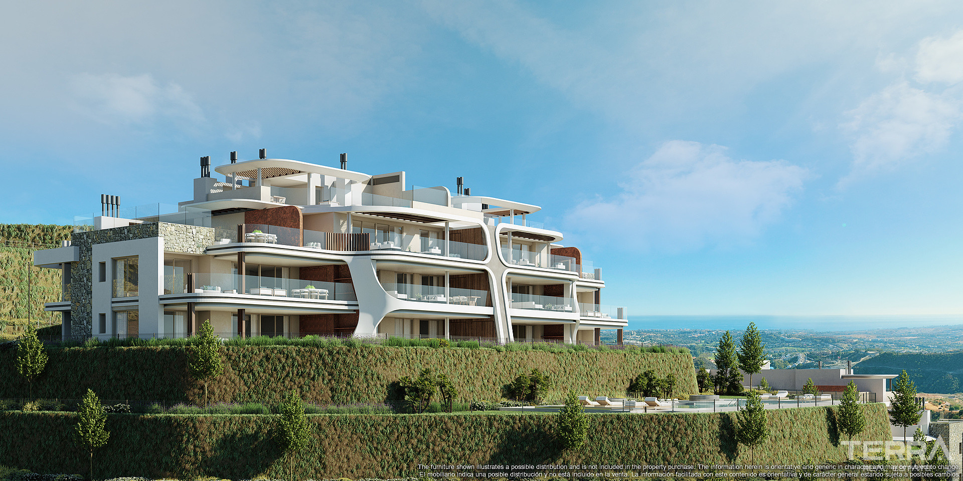 Eksklusive Golf Apartments til salg i La Quinta ved Málaga, Spanien - 113949