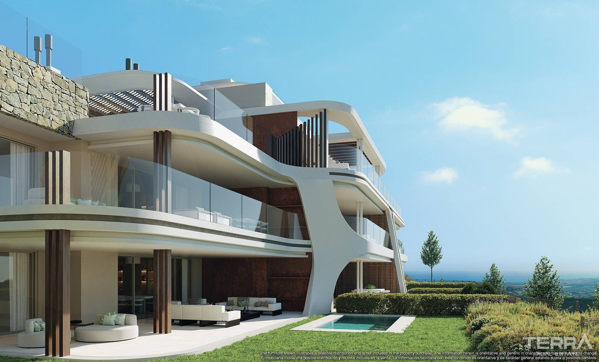 Eksklusive Golf Apartments til salg i La Quinta ved Málaga, Spanien - 113950