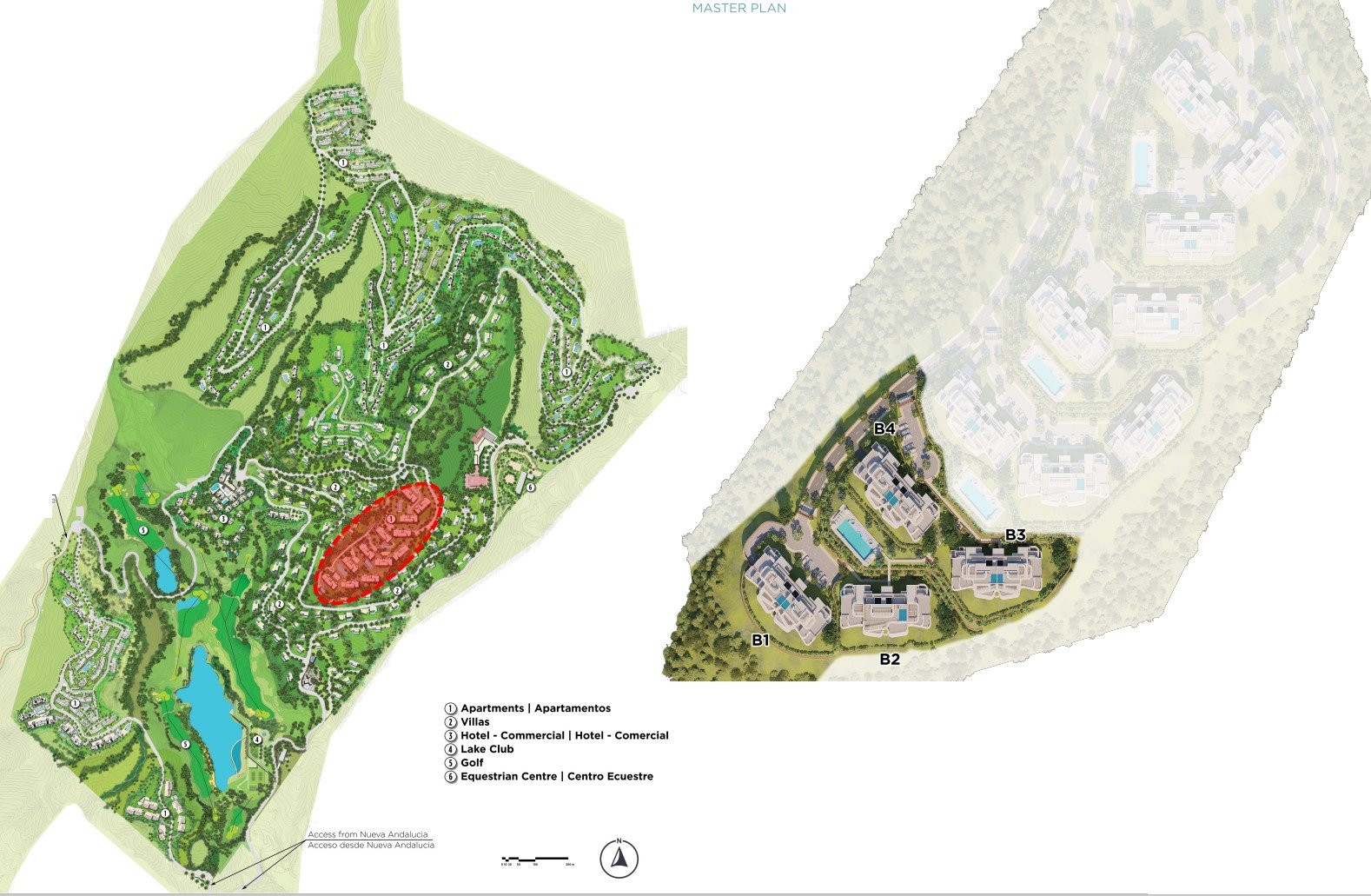 Eksklusive Golf Apartments til salg i La Quinta ved Málaga, Spanien - 113969