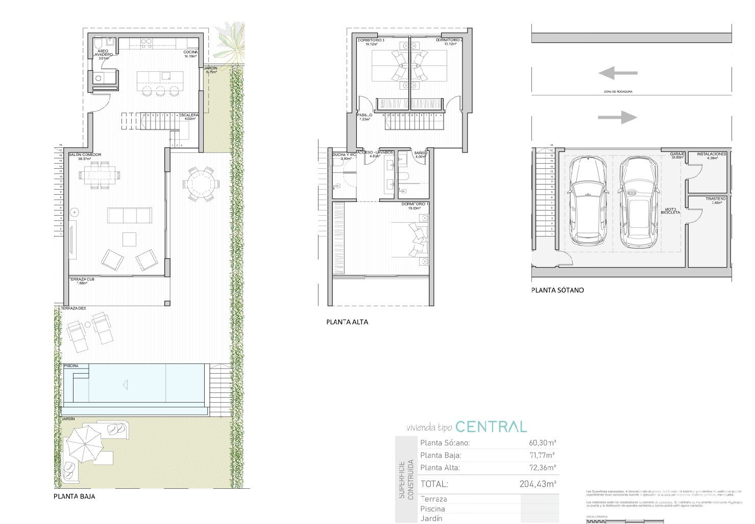 Semi-Detached Villas for Sale in Málaga, Mijas, El Chaparral, Spain - 114098