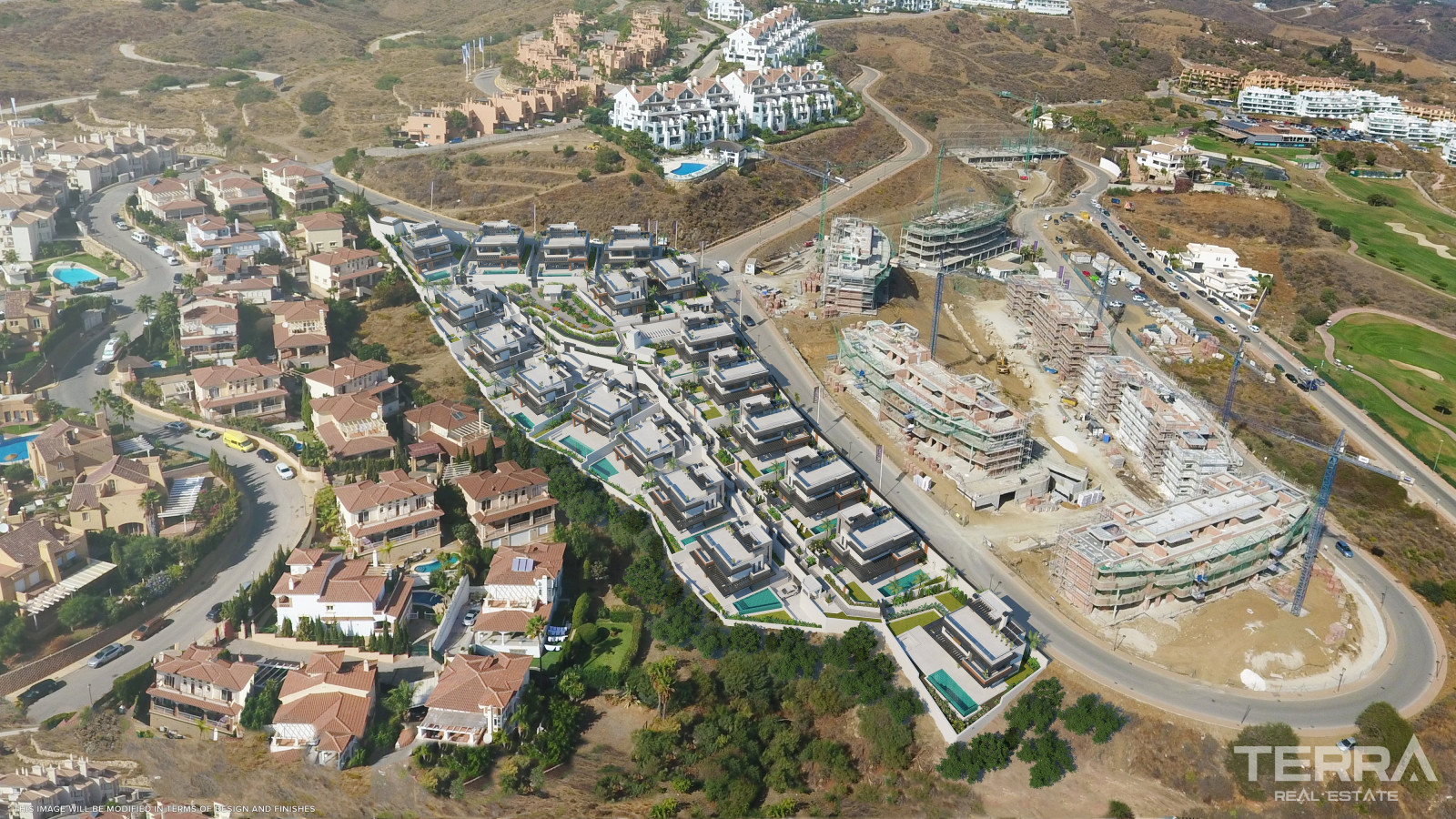 Villas à vendre près du golf à Mijas, Malaga, Espagne - 114112