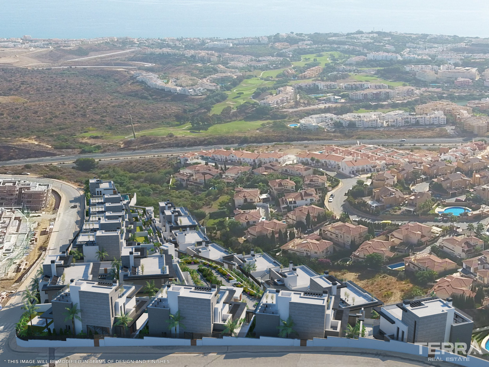 Villas à vendre près du golf à Mijas, Malaga, Espagne - 114113