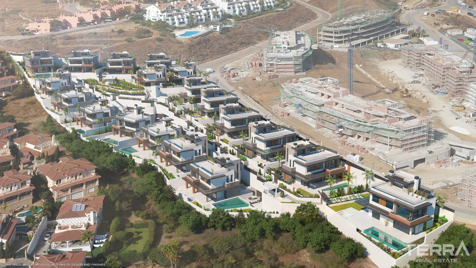 Villas à vendre près du golf à Mijas, Malaga, Espagne - 114114