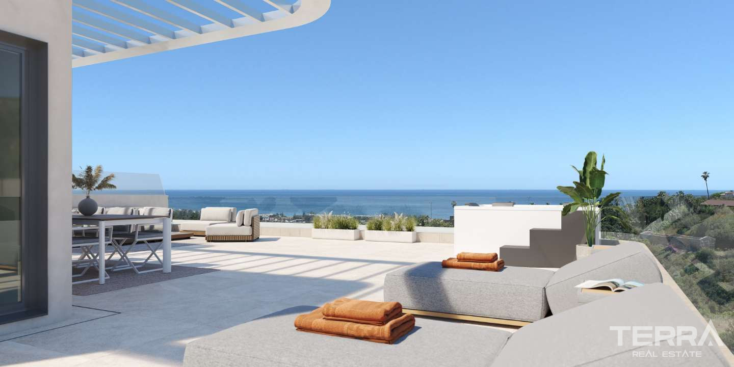 Sea View Apartments for Sale in Estepona, Costa del Sol - 114119