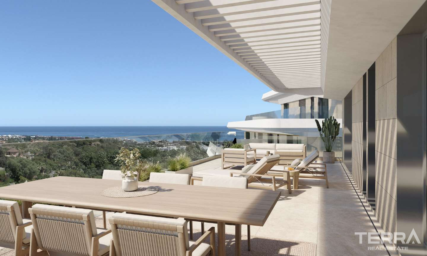 Sea View Apartments for Sale in Estepona, Costa del Sol - 114121