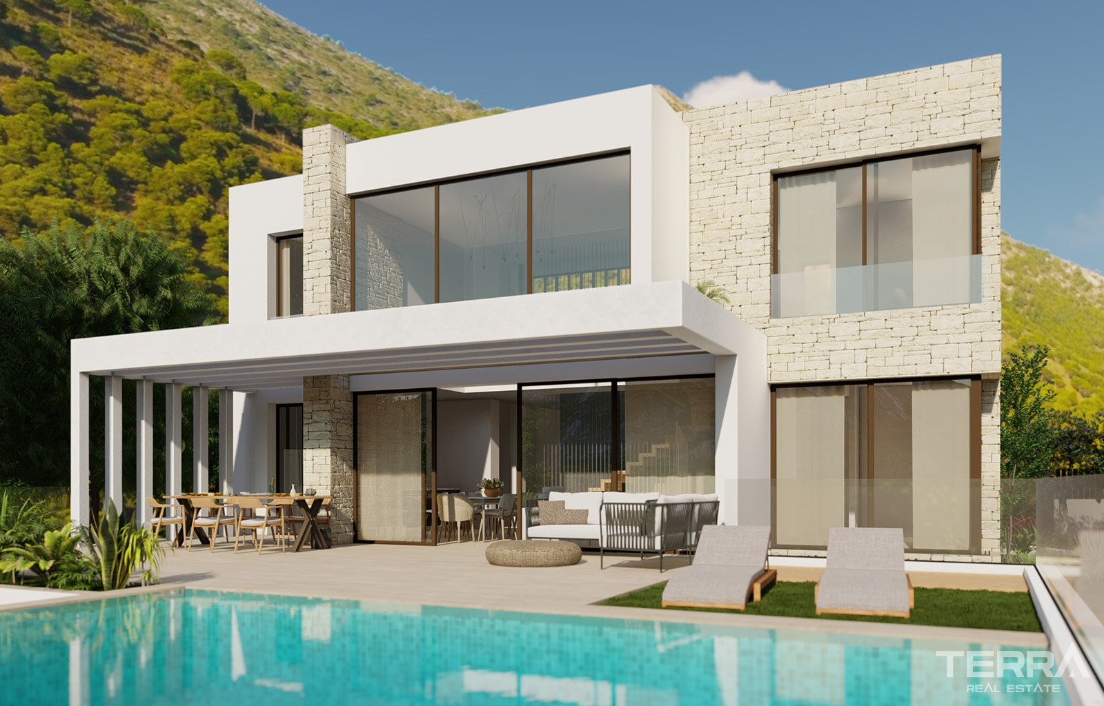 Villas avec piscines privatives à vendre à Mijas, Buena Vista, Espagne - 114145