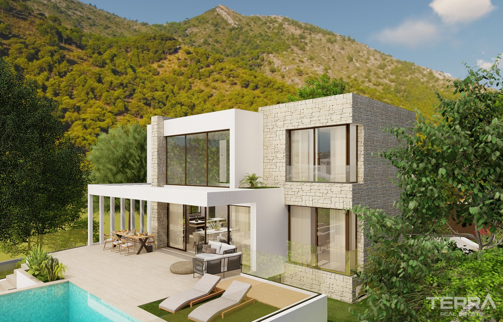 Villas avec piscines privatives à vendre à Mijas, Buena Vista, Espagne - 114153