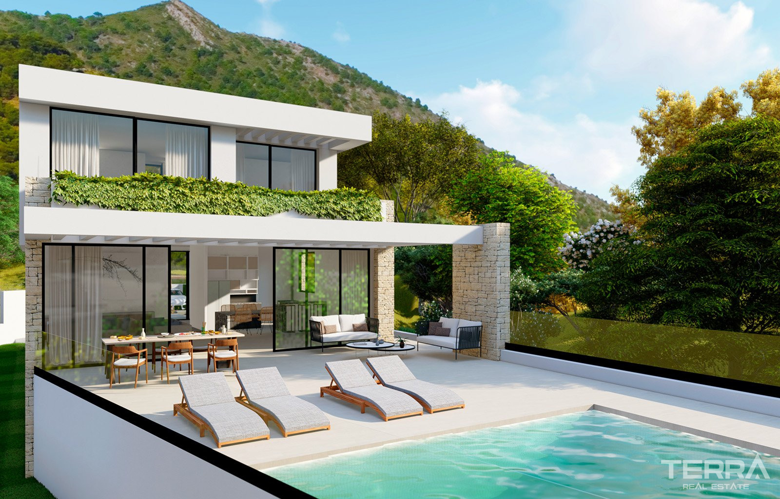 Villas avec piscines privatives à vendre à Mijas, Buena Vista, Espagne - 114160