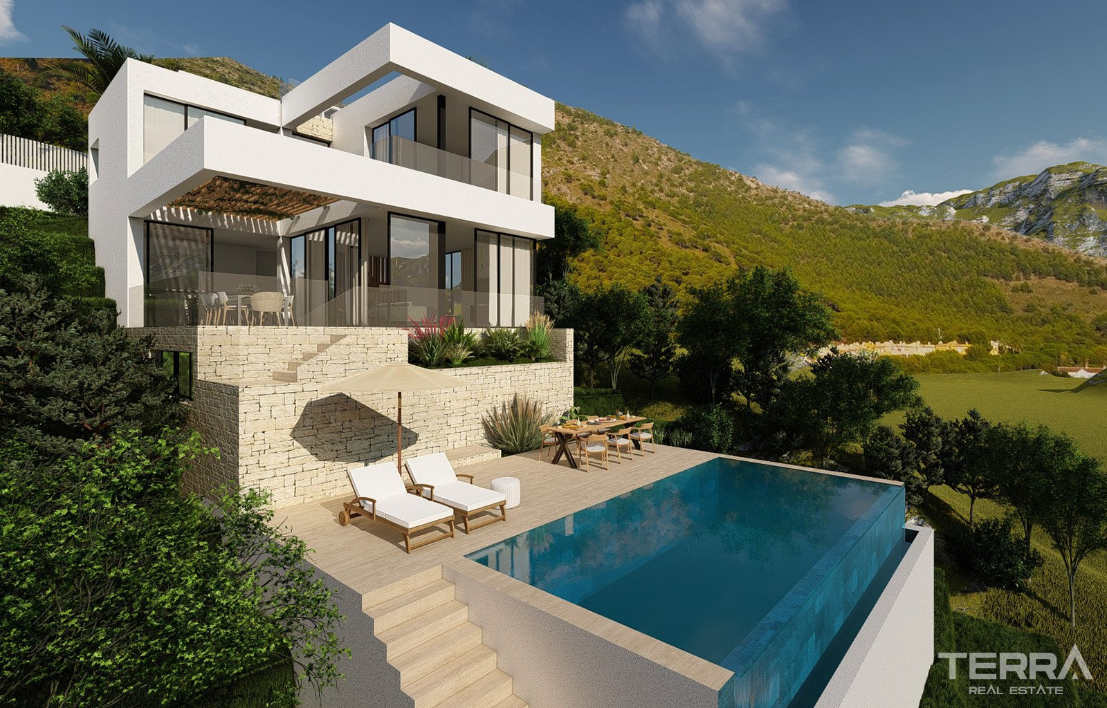 Villas avec piscines privatives à vendre à Mijas, Buena Vista, Espagne - 114169