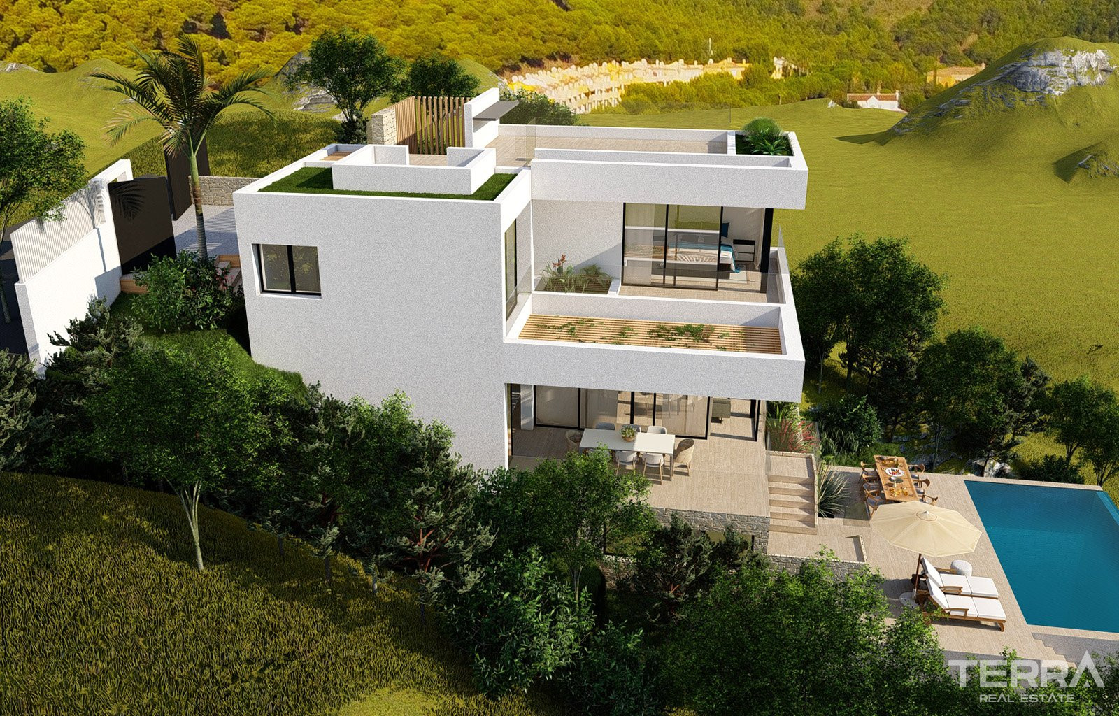 Villas avec piscines privatives à vendre à Mijas, Buena Vista, Espagne - 114173
