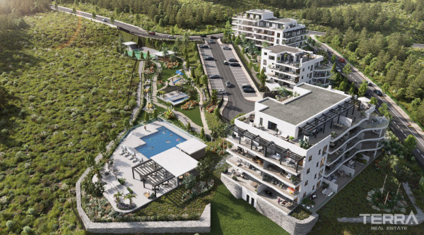 Lejligheder til salg nær golfbanen i Mijas, Malaga, Spanien
