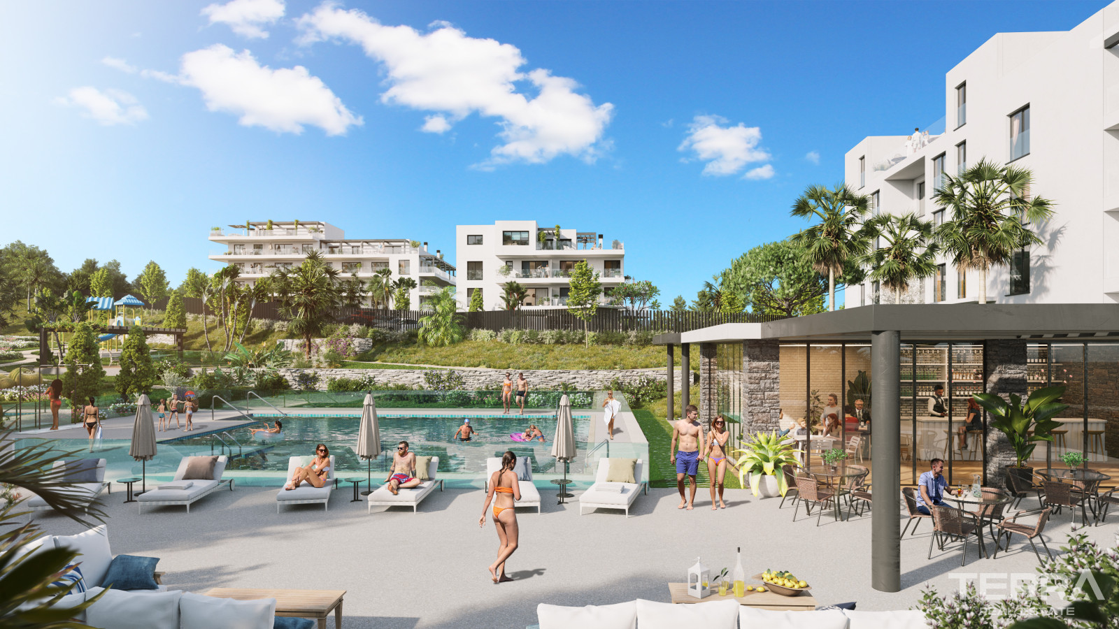 Appartements à vendre près du golf à Mijas, Malaga, Espagne - 114159