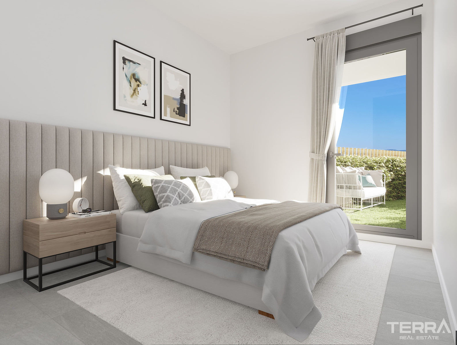 Manilva, Costa del Sol'da Deniz Manzaralı Yarı Müstakil Villalar - 114185