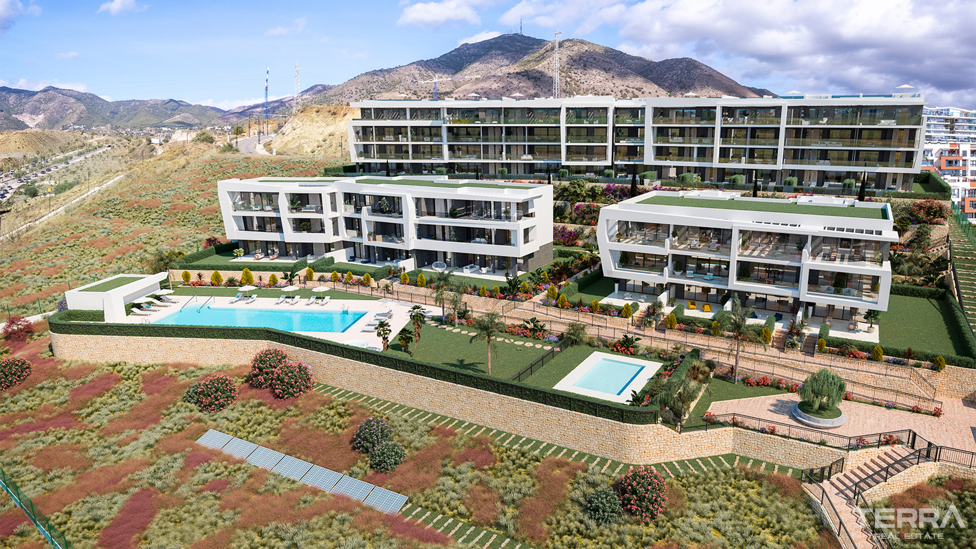Leiligheter med havutsikt til salgs i Fuengirola, Málaga, Spania - 114237