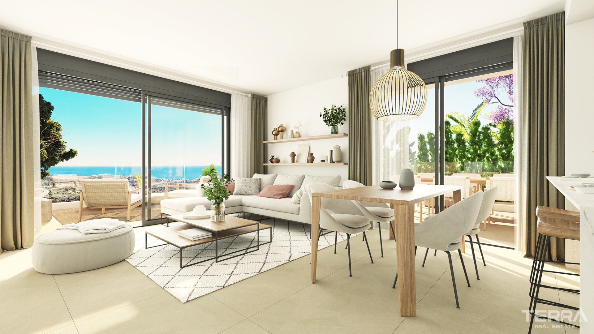 Apartments with Golf View for Sale in La Cala de Mijas, Spain - 114272
