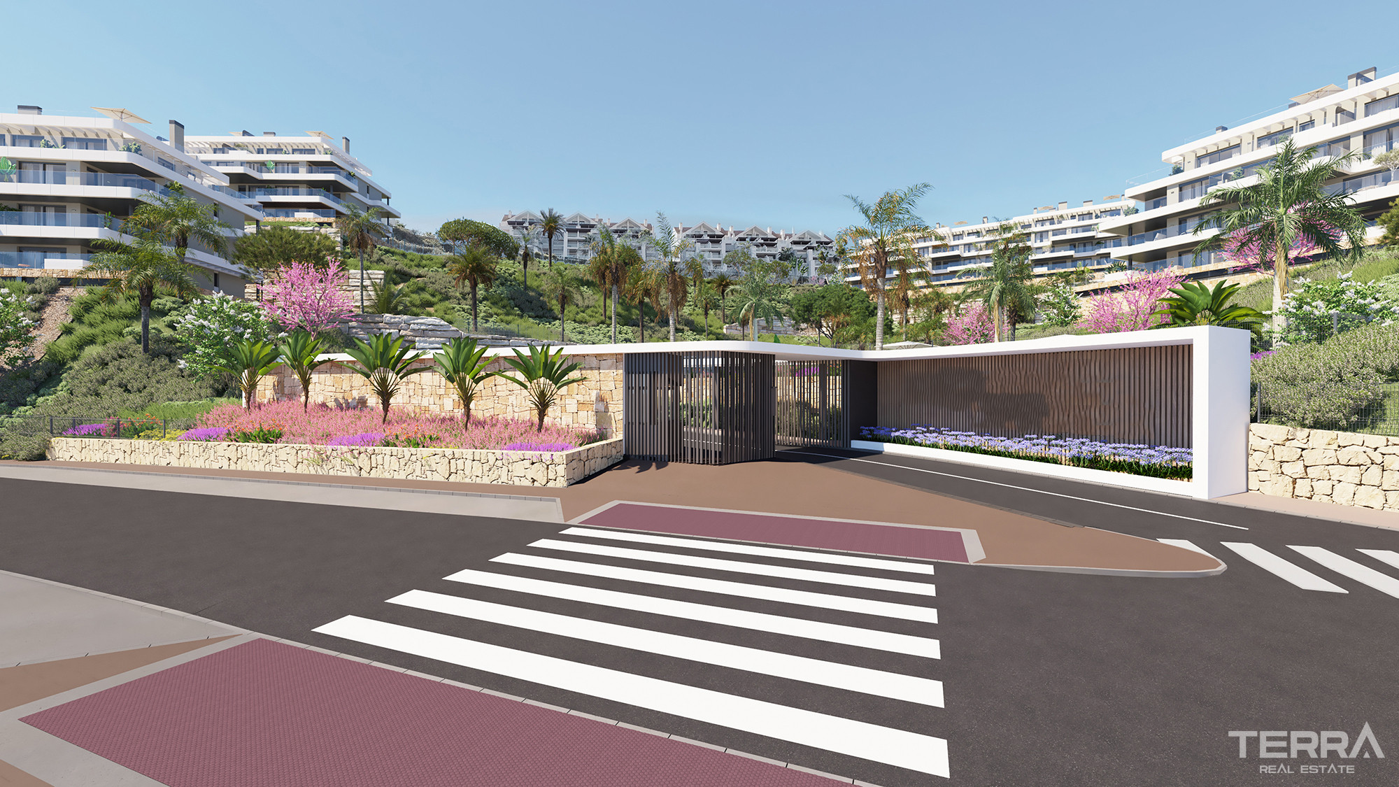 Málaga, La Cala De Mijas'ta Golf Manzaralı Satılık Sıfır Daireler - 114254