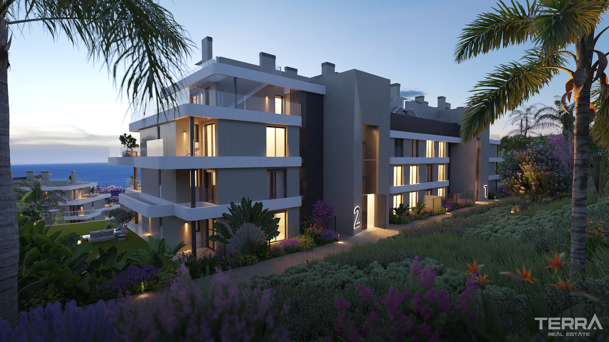 Málaga, La Cala De Mijas'ta Golf Manzaralı Satılık Sıfır Daireler - 114255
