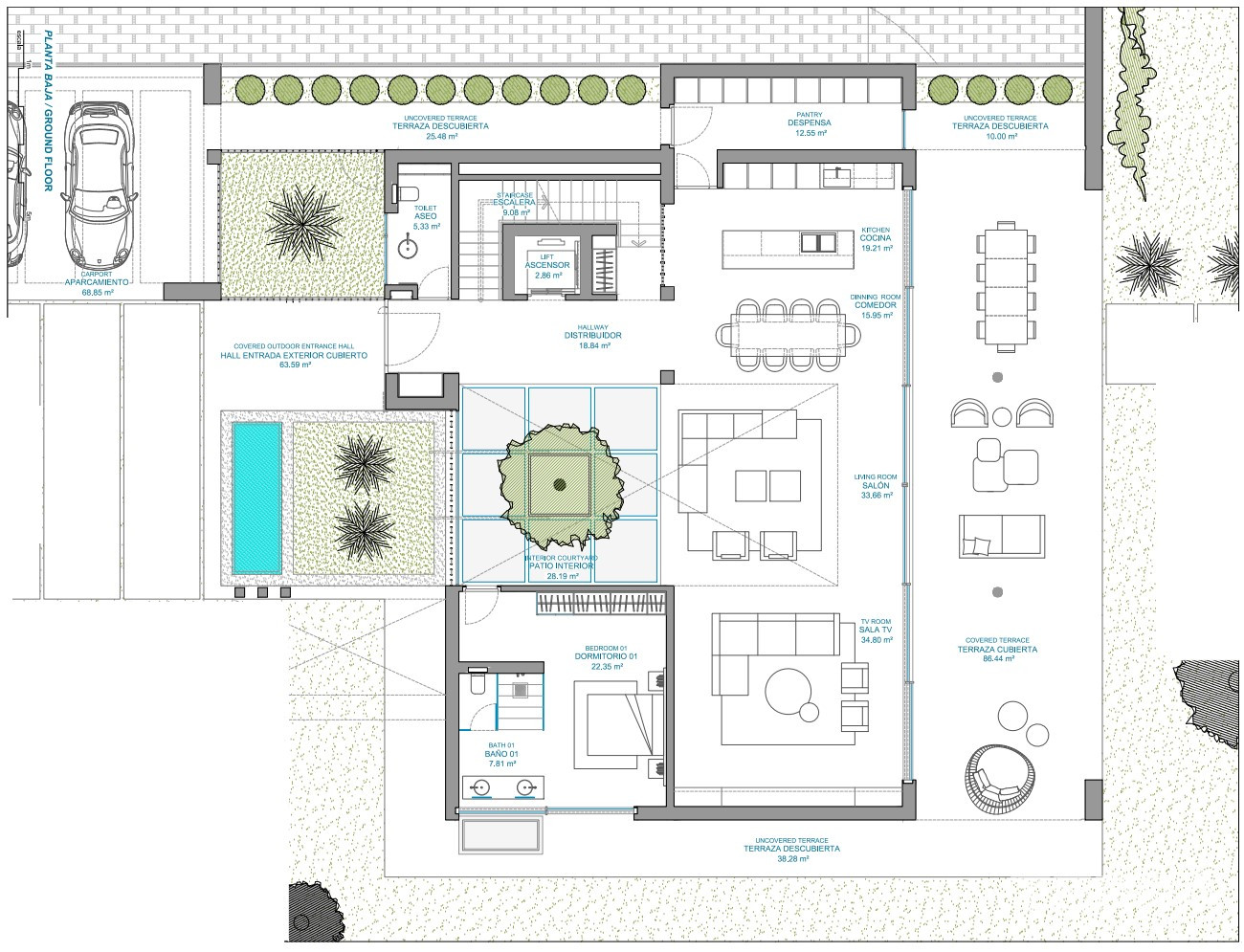 Private Villa for Sale with Infinity Pool in Málaga, Estepona - 114303