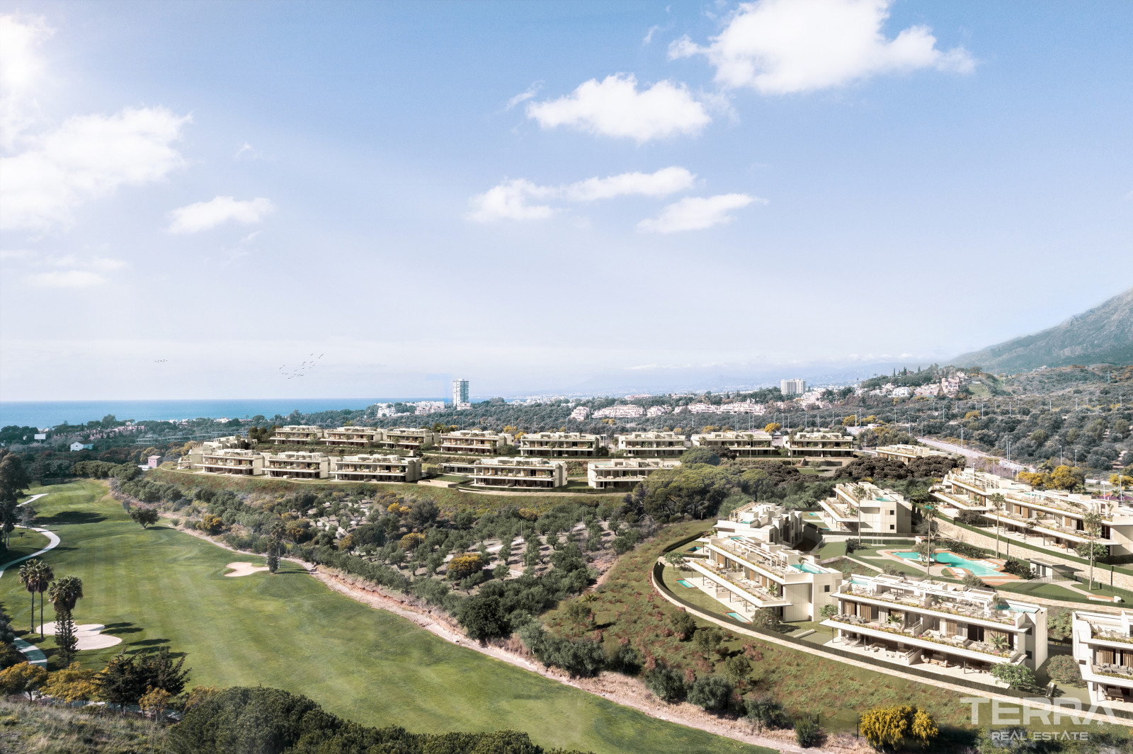 Marbella, Costa Del Sol'da Golf Sahası Yakınında Dubleks Daireler - 114324