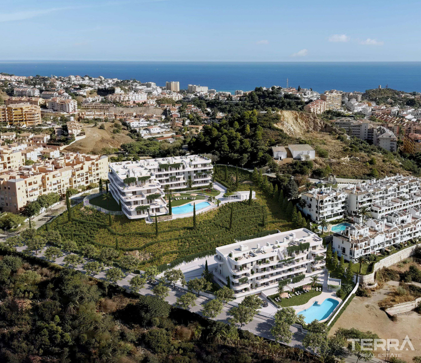 Sea View Apartments for Sale in Fuengirola, Costa del Sol, Spain - 114350