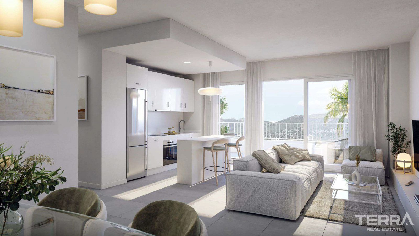 Sea View Apartments for Sale in Fuengirola, Costa del Sol, Spain - 114351