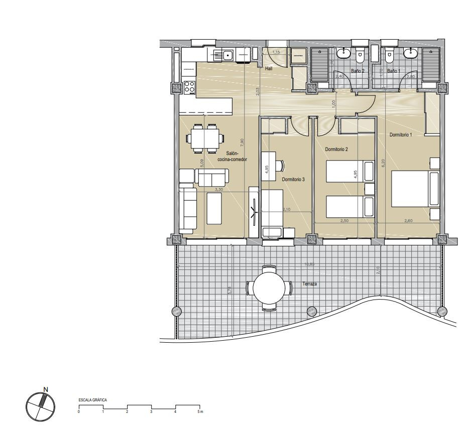 Apartments mit Meerblick zum Kauf in Benalmádena, Spanien - 114415