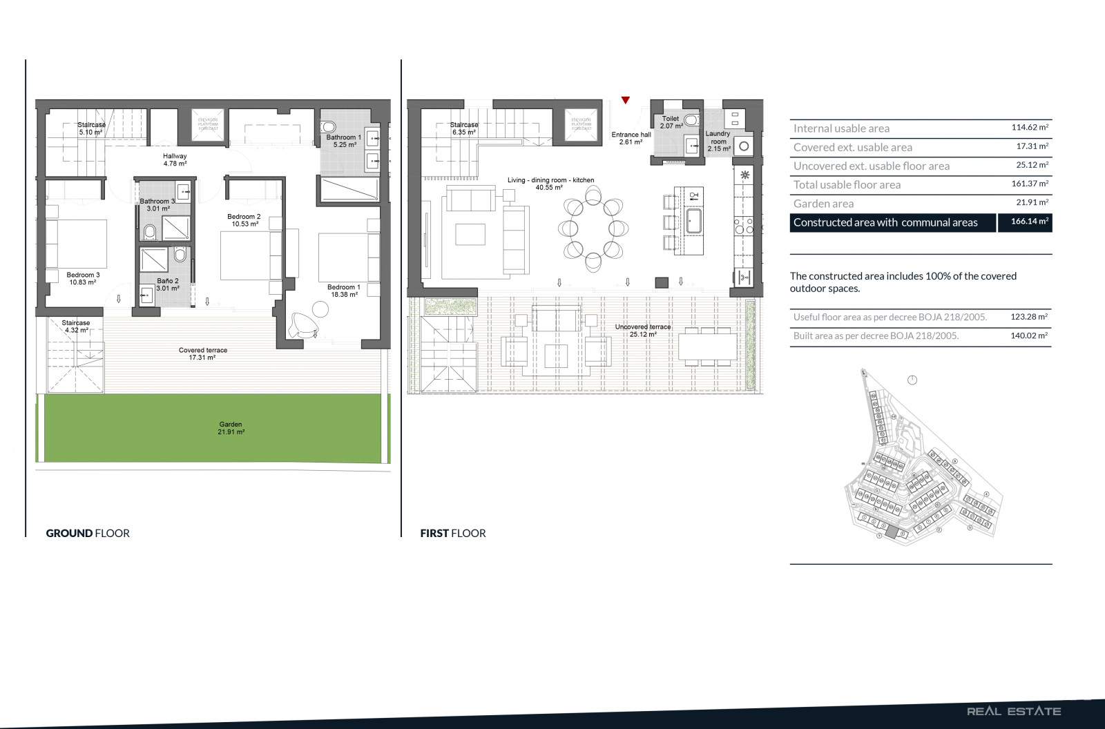 Semi-Detached Villas for Sale in La Cala Golf, Mijas, Málaga - 114436