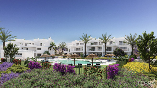 Leiligheter med havutsikt til salgs i La Gaspara, Estepona, Spania