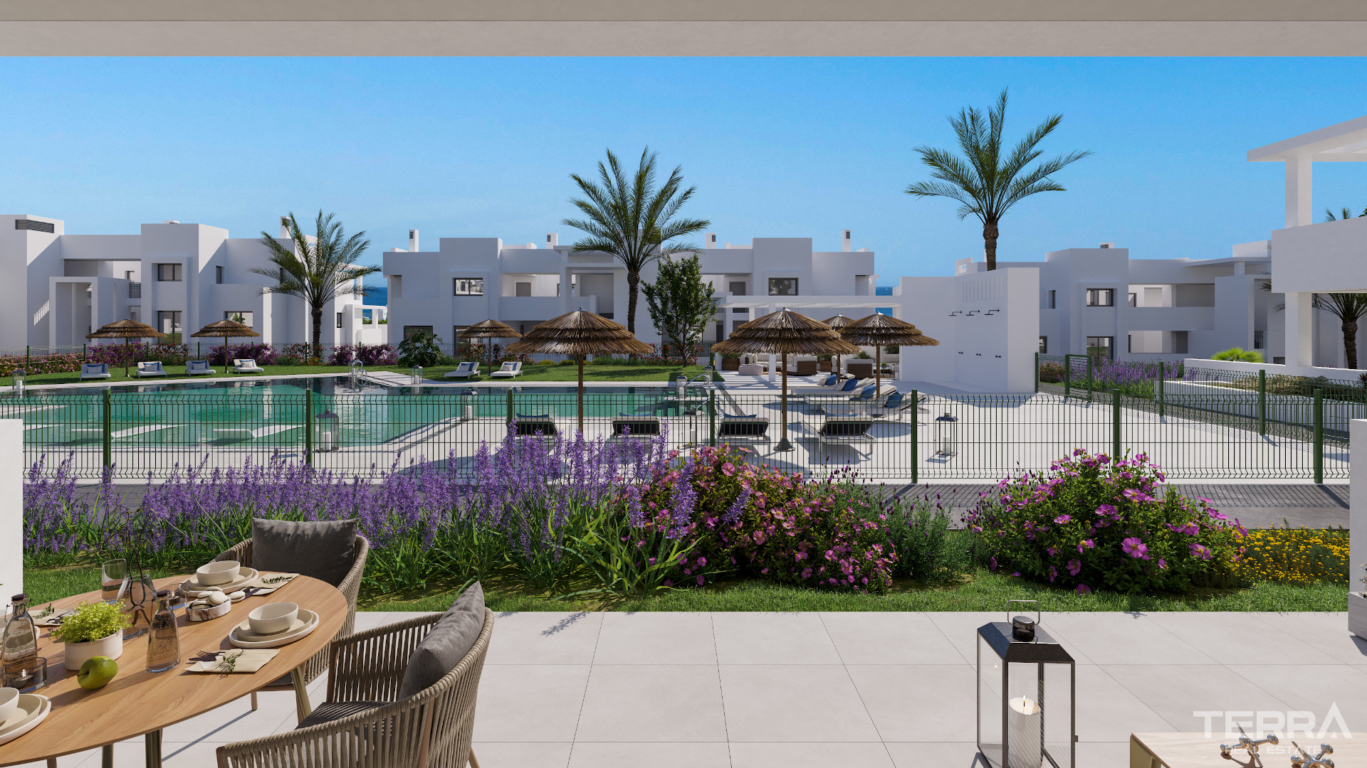 Leiligheter med havutsikt til salgs i La Gaspara, Estepona, Spania - 114477