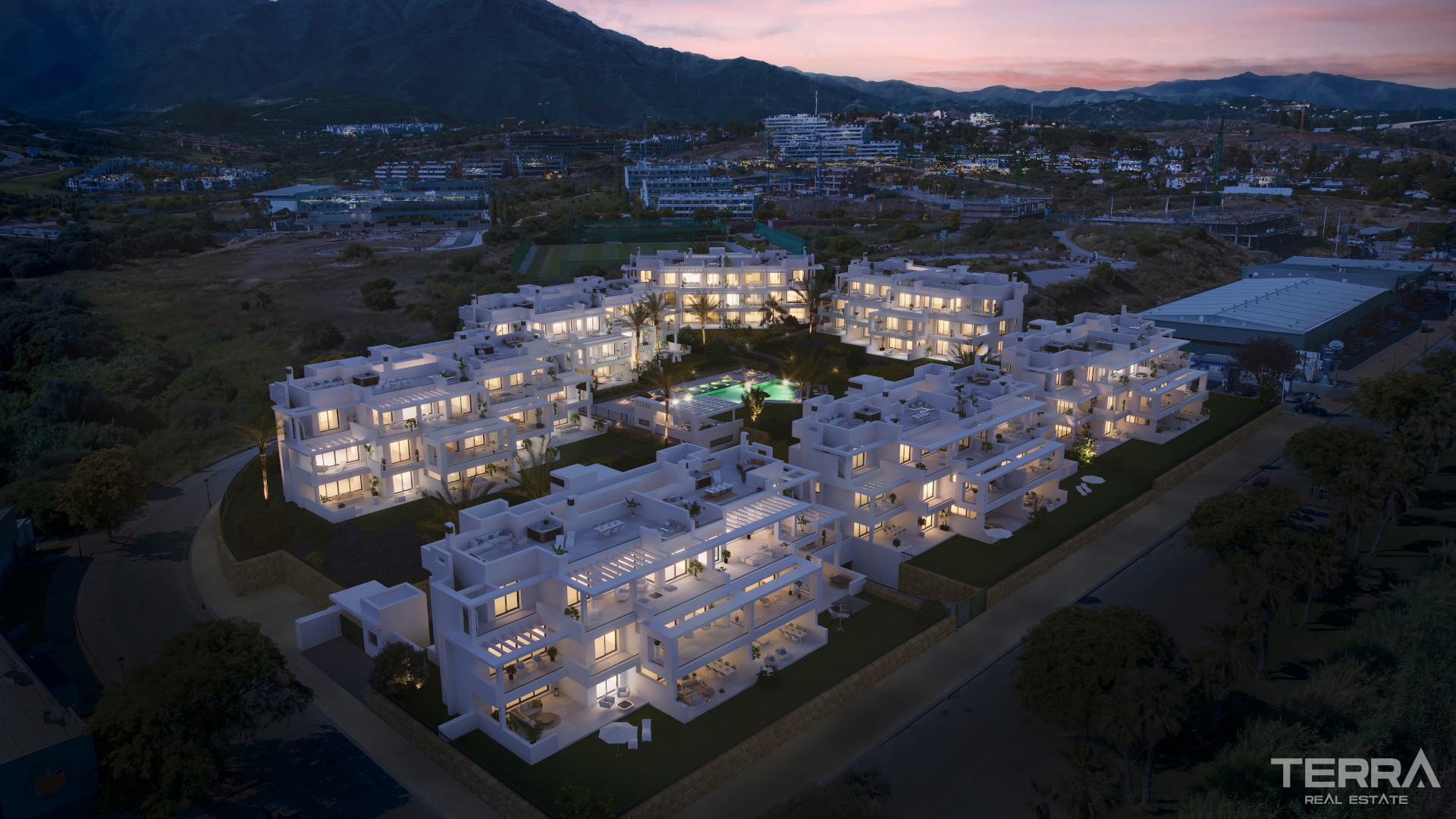 Leiligheter med havutsikt til salgs i La Gaspara, Estepona, Spania - 114482