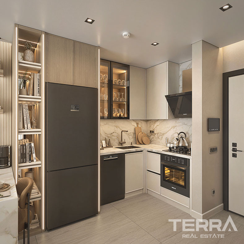 Apartments for Sale in Çağlayan Neighborhood, Lara, Antalya - 114595