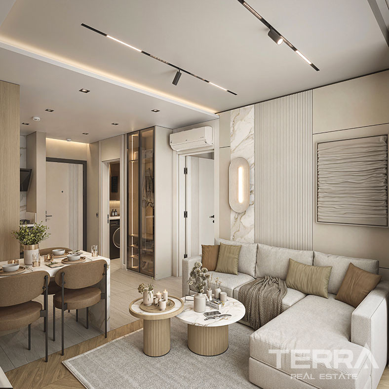 Apartments for Sale in Çağlayan Neighborhood, Lara, Antalya - 114596
