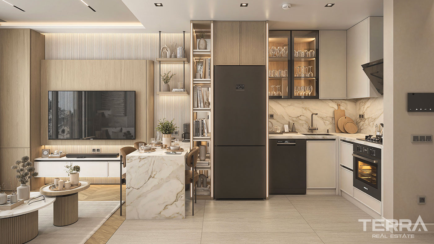 Apartments for Sale in Çağlayan Neighborhood, Lara, Antalya - 114599