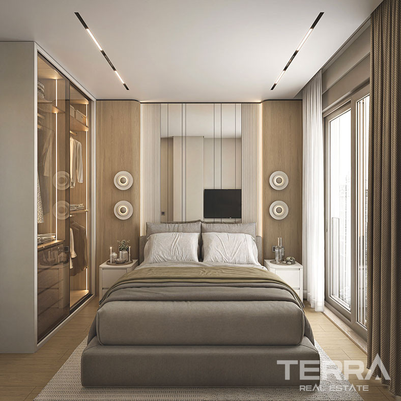 Apartments for Sale in Çağlayan Neighborhood, Lara, Antalya - 114600