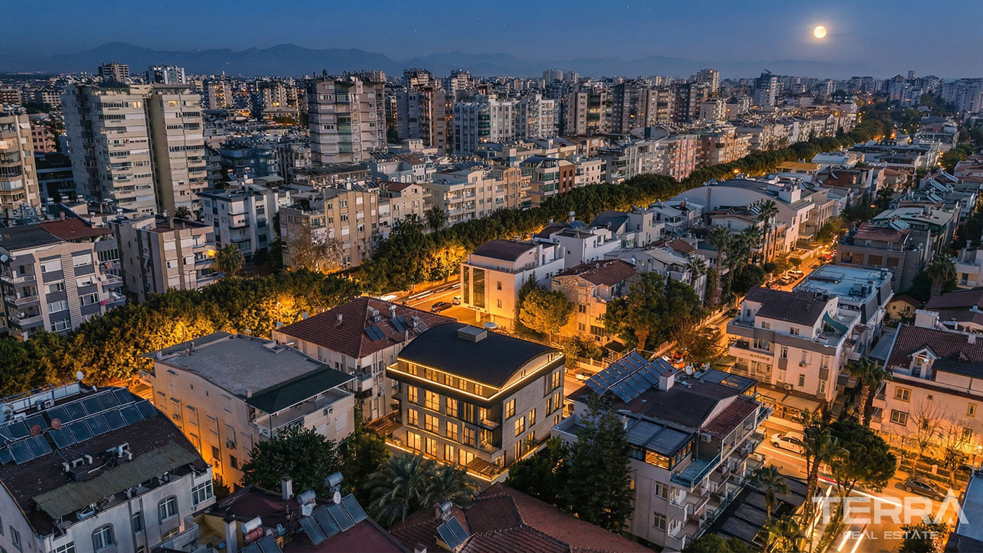 Apartments for Sale in Çağlayan Neighborhood, Lara, Antalya - 114616