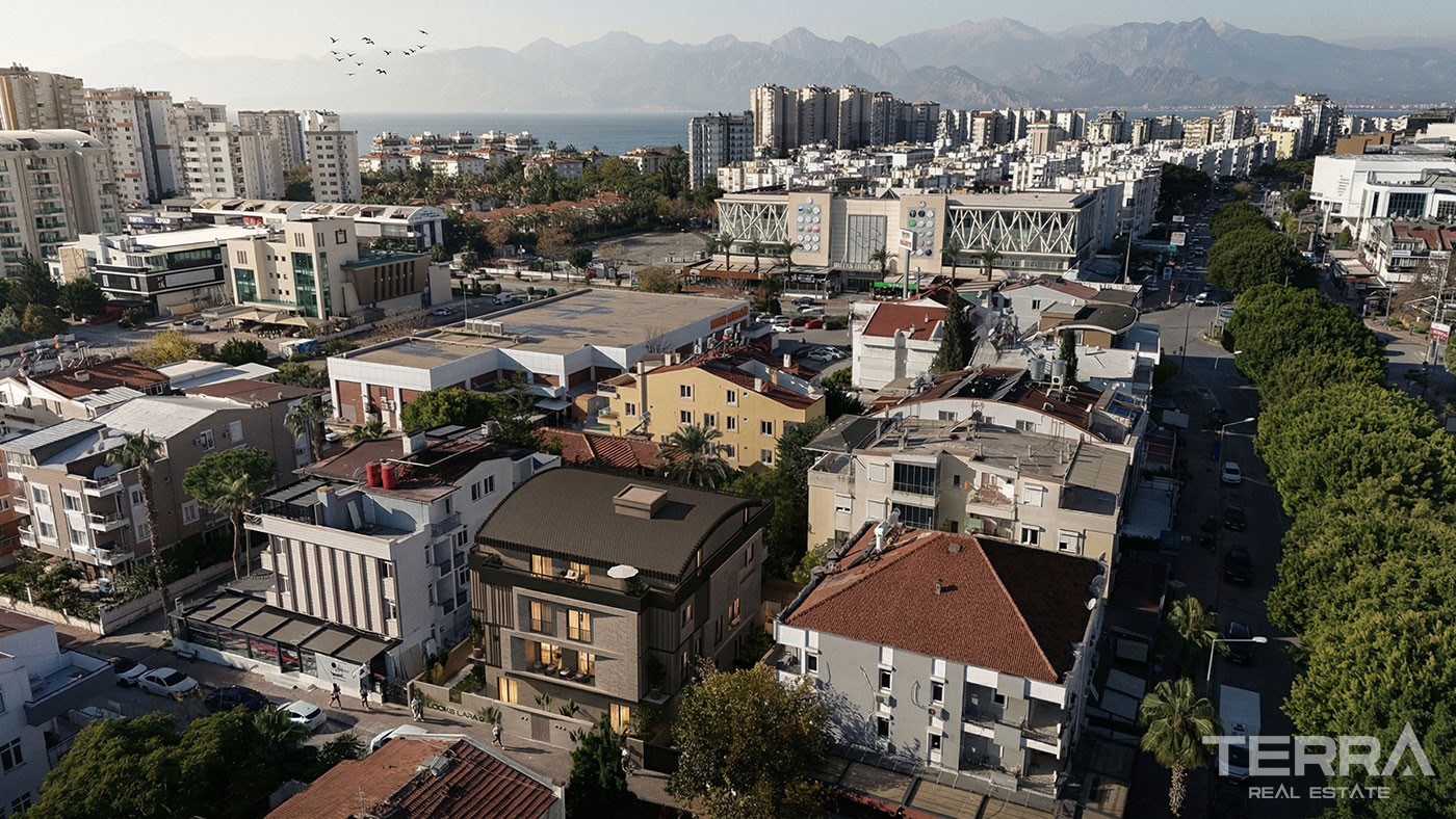 Apartments for Sale in Çağlayan Neighborhood, Lara, Antalya - 114617