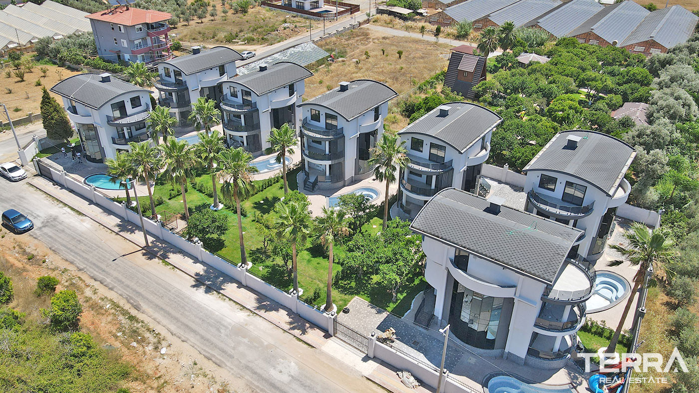 Villa with Private Pool for Sale in Payallar, Alanya, Turkey - 116206