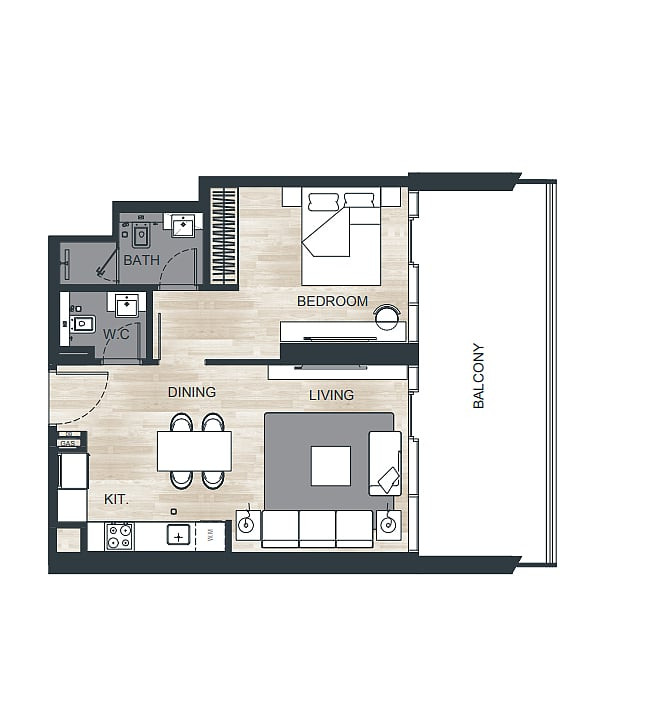 Central Apartments for Sale in Al Jaddaf, Dubai - 114685