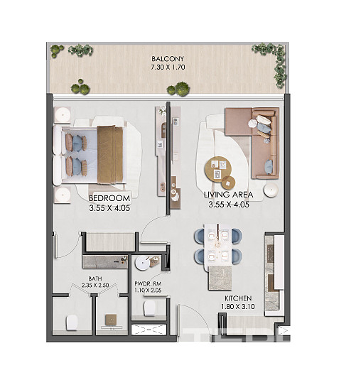 City View Apartments for Sale in Dubai, Jumeirah Village Circle - 114703