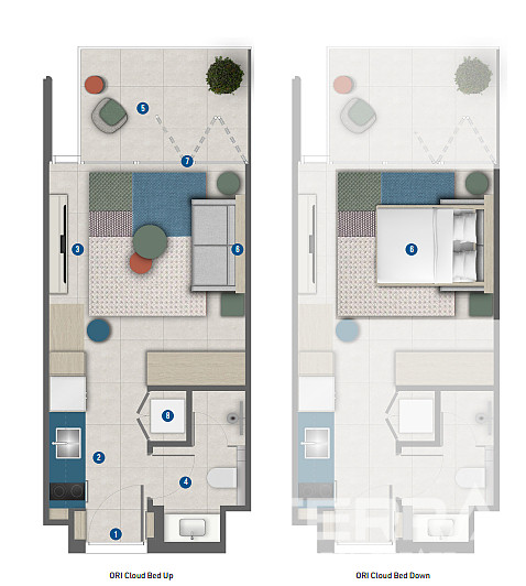 Furnished Apartments for Sale in Business Bay, Dubai, UAE - 114777