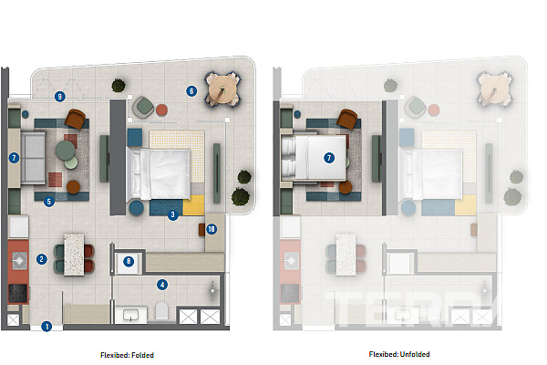 Furnished Apartments for Sale in Business Bay, Dubai, UAE - 114778