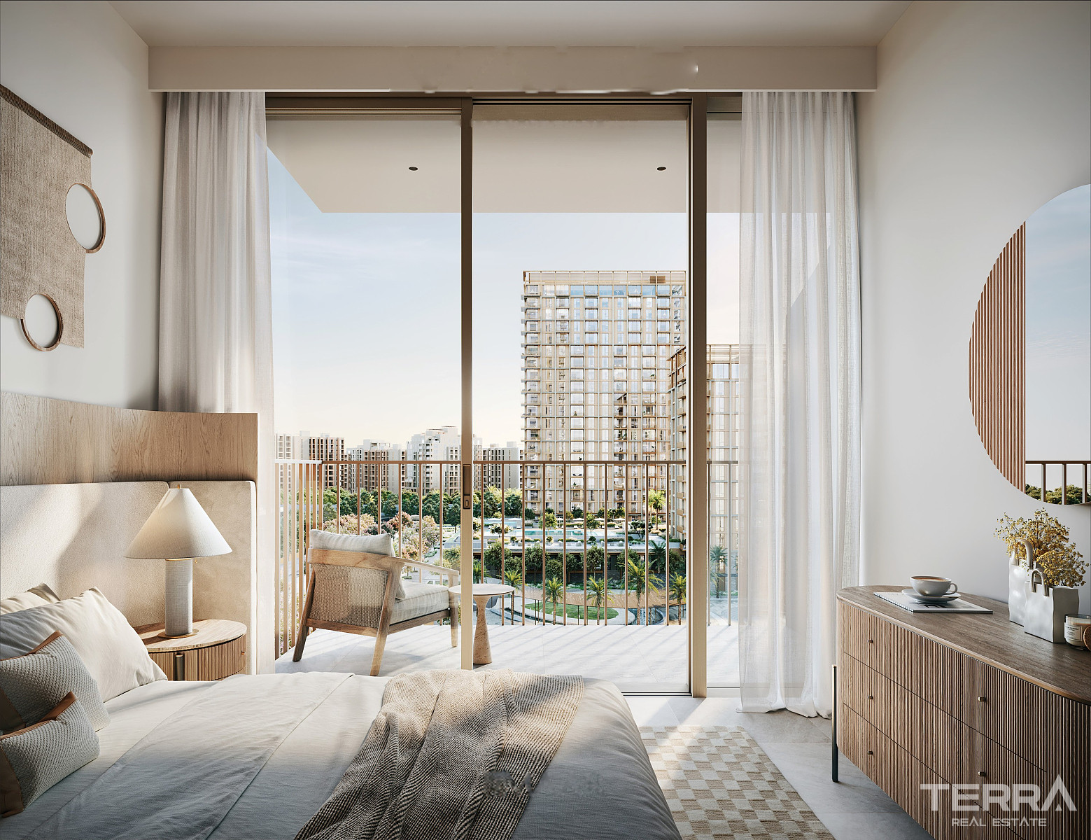 Dubai Creek Harbour'da Şehir Manzaralı Sahile Yakın Daireler - 114857
