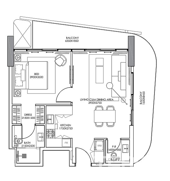 Jumeirah Village Triangle'da Şehir Manzaralı Satılık Sıfır Daireler - 114896