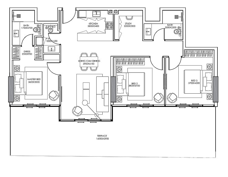 Jumeirah Village Triangle'da Şehir Manzaralı Satılık Sıfır Daireler - 114898